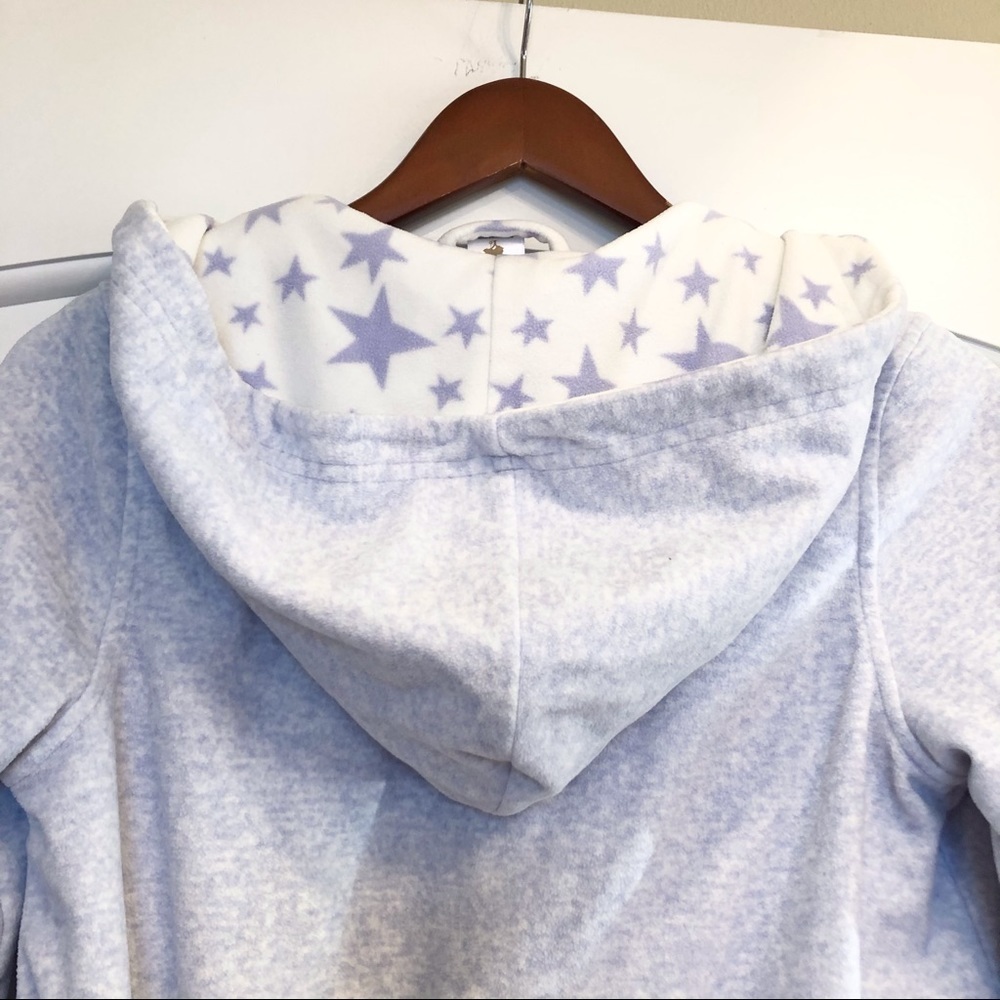 🌈 6/$60, Tucker & Tate Kids Robe, Prpl/Wht, Large - Picture 6 of 9